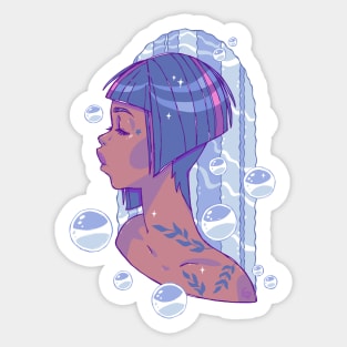 Waterfall Bubblebath Sticker